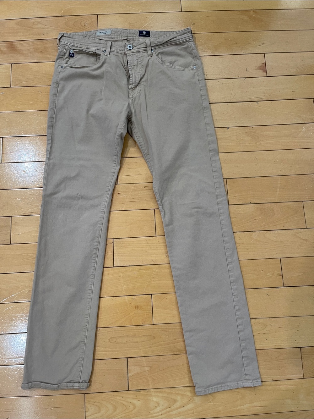 Ag Adriano Goldschmied Men's Khaki/Tan Pants